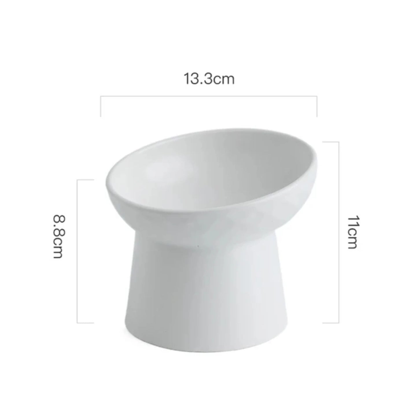 Cat Nordic Style Food Water Bowl