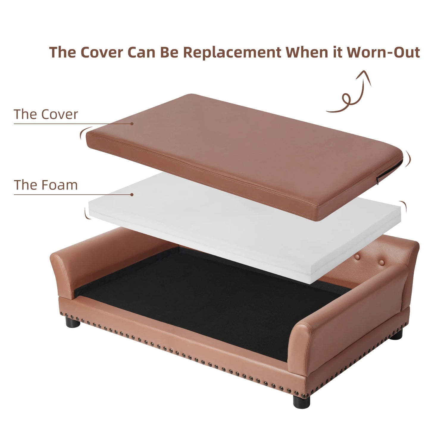 Large Elevated Dog Bed