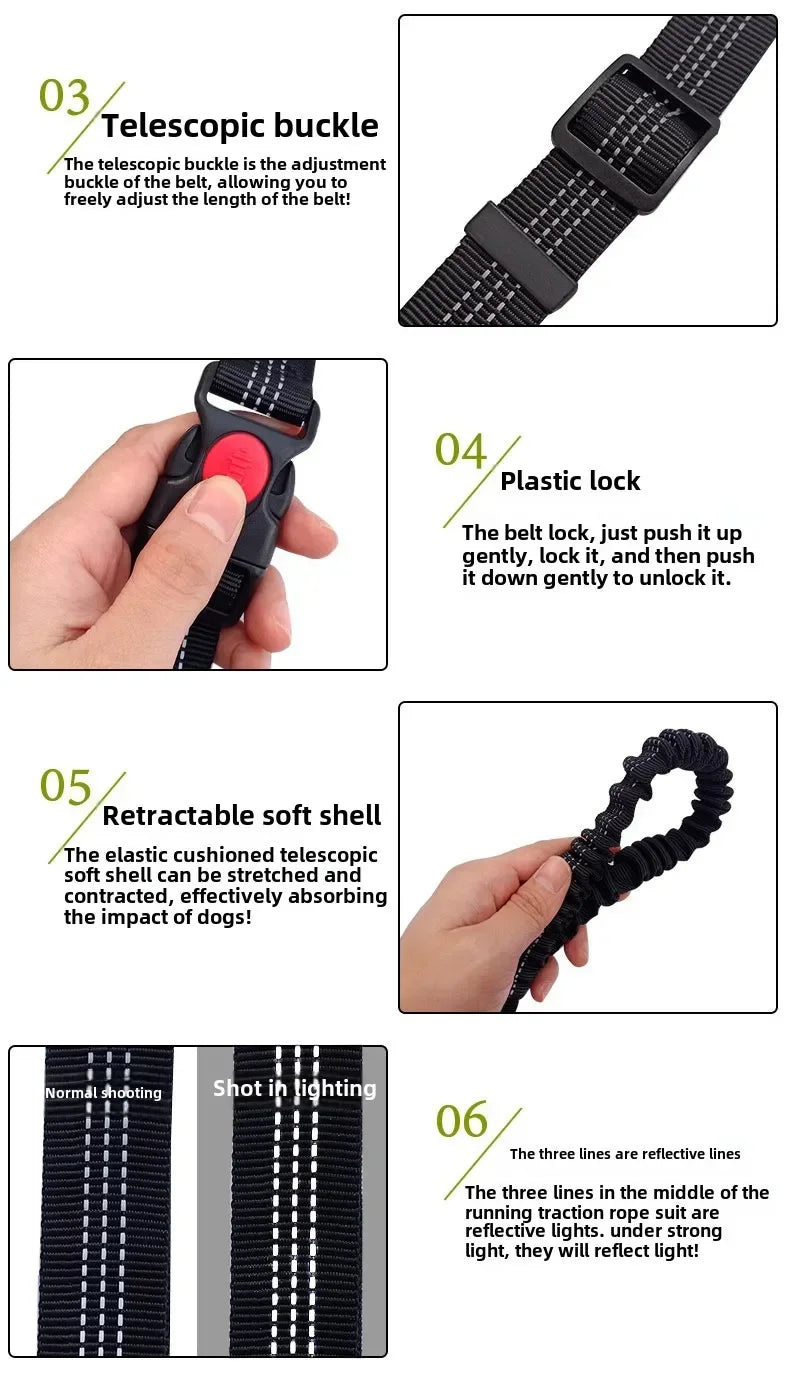 Hand Free Dog Leash for Pet Walking
