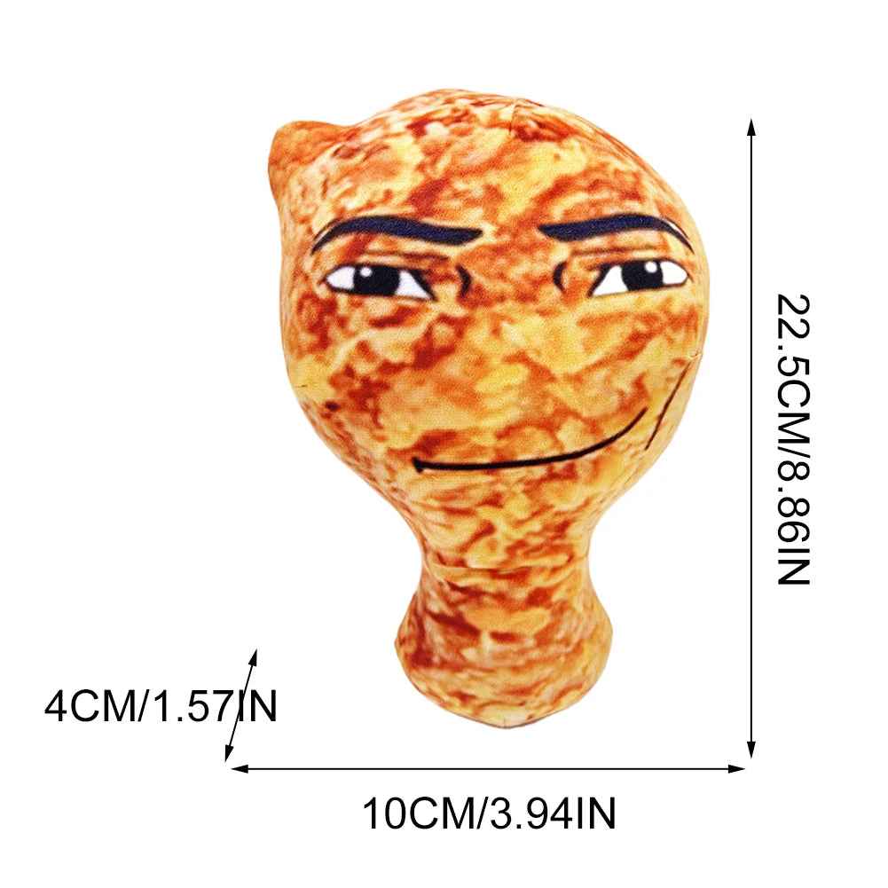 Simulation Chicken Nuggets Plush Pillow