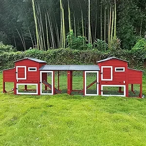 136" Chicken Coop with Wheels