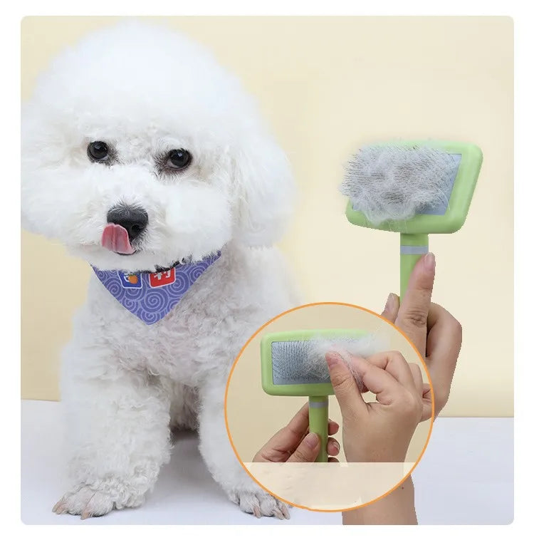2PCS Dog Brush Pet Hair Remover