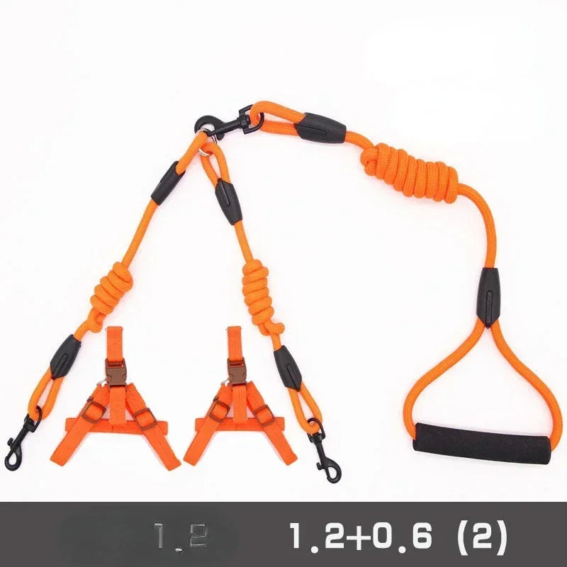 Leashes Dogs 2 Double Accessories