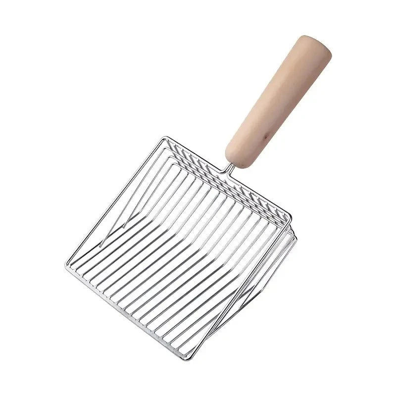 Heavy Duty Metal Cat Litter Scoop - - Durable & Effici