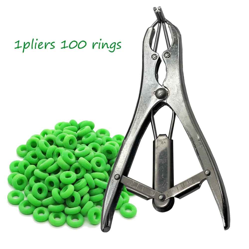 Stainless Steel Sheep Broken Tail Castration Forceps