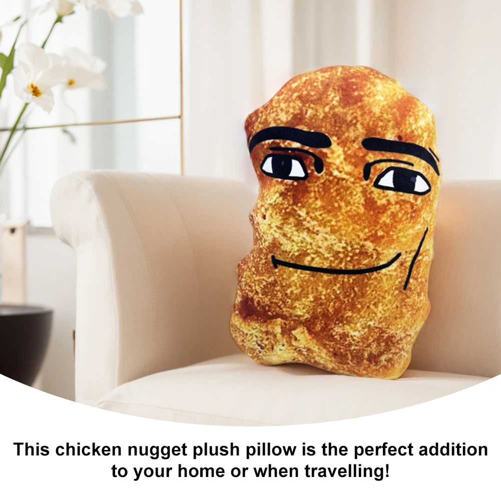 Simulation Chicken Nuggets Plush Pillow