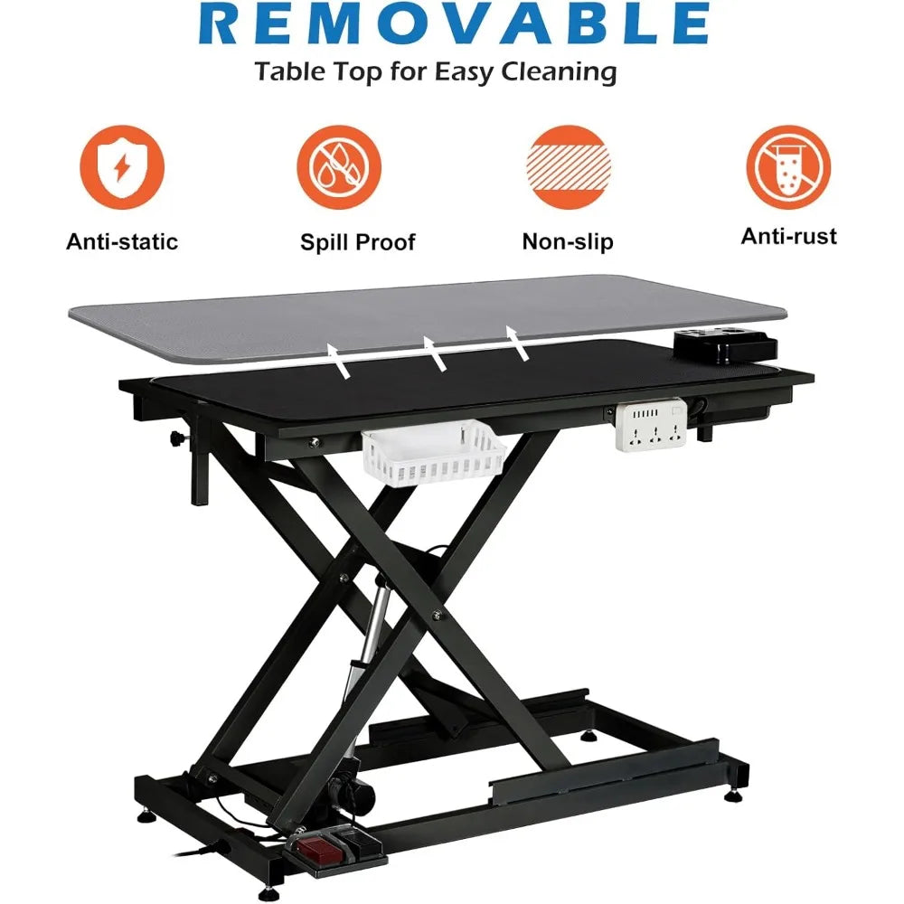 50'' Professional Electric Dog Grooming Table