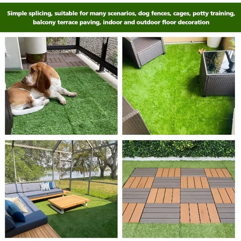 Outdoor Artificial Grass Turf Squares