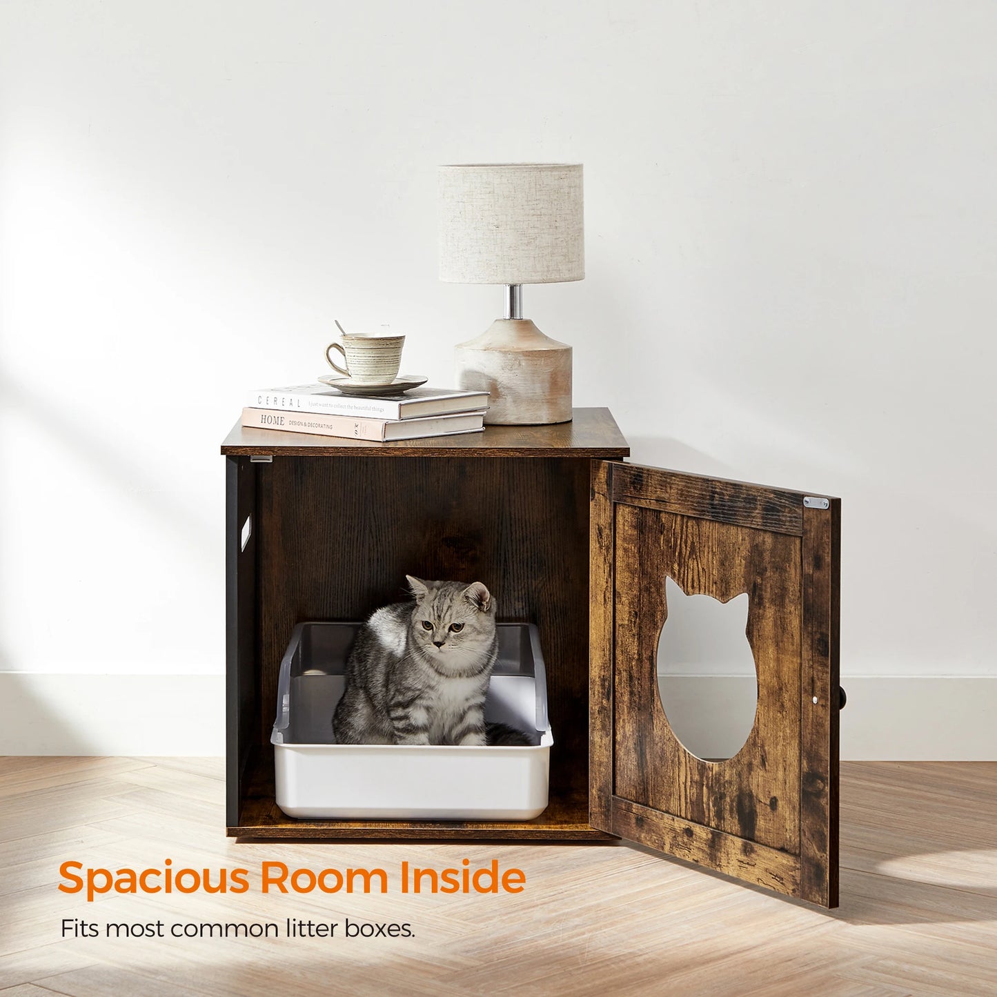 Feandrea Cat Litter Box Furniture