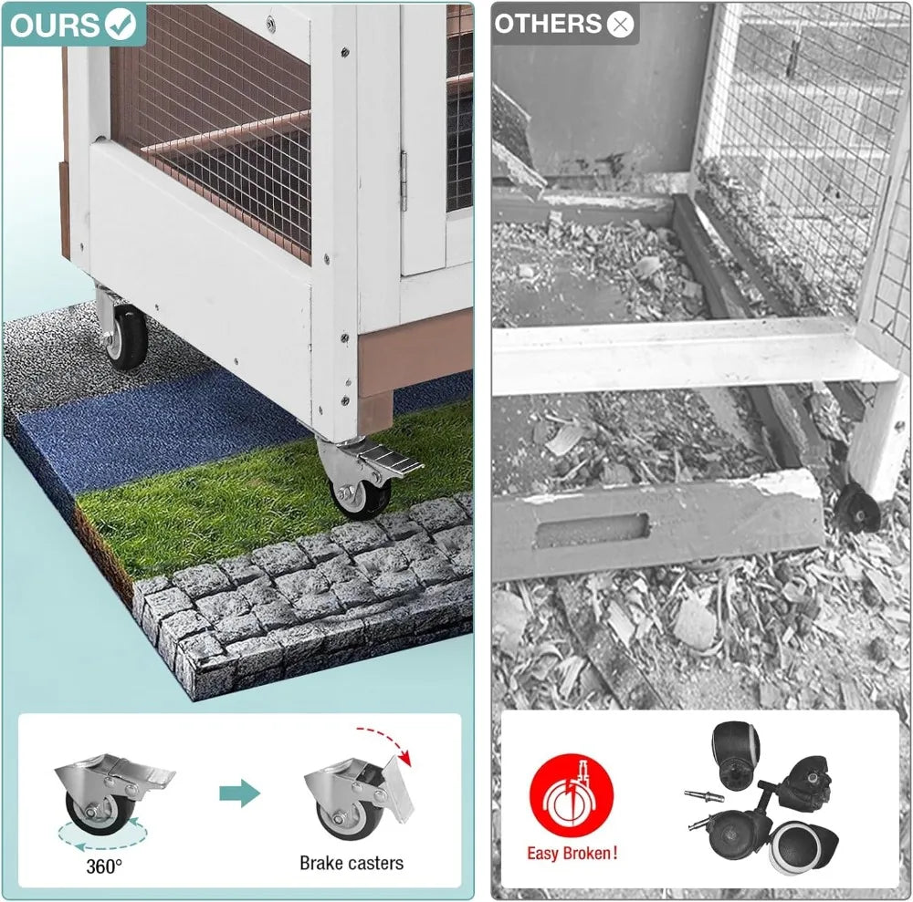 Rabbit Hutch Indoor Bunny House