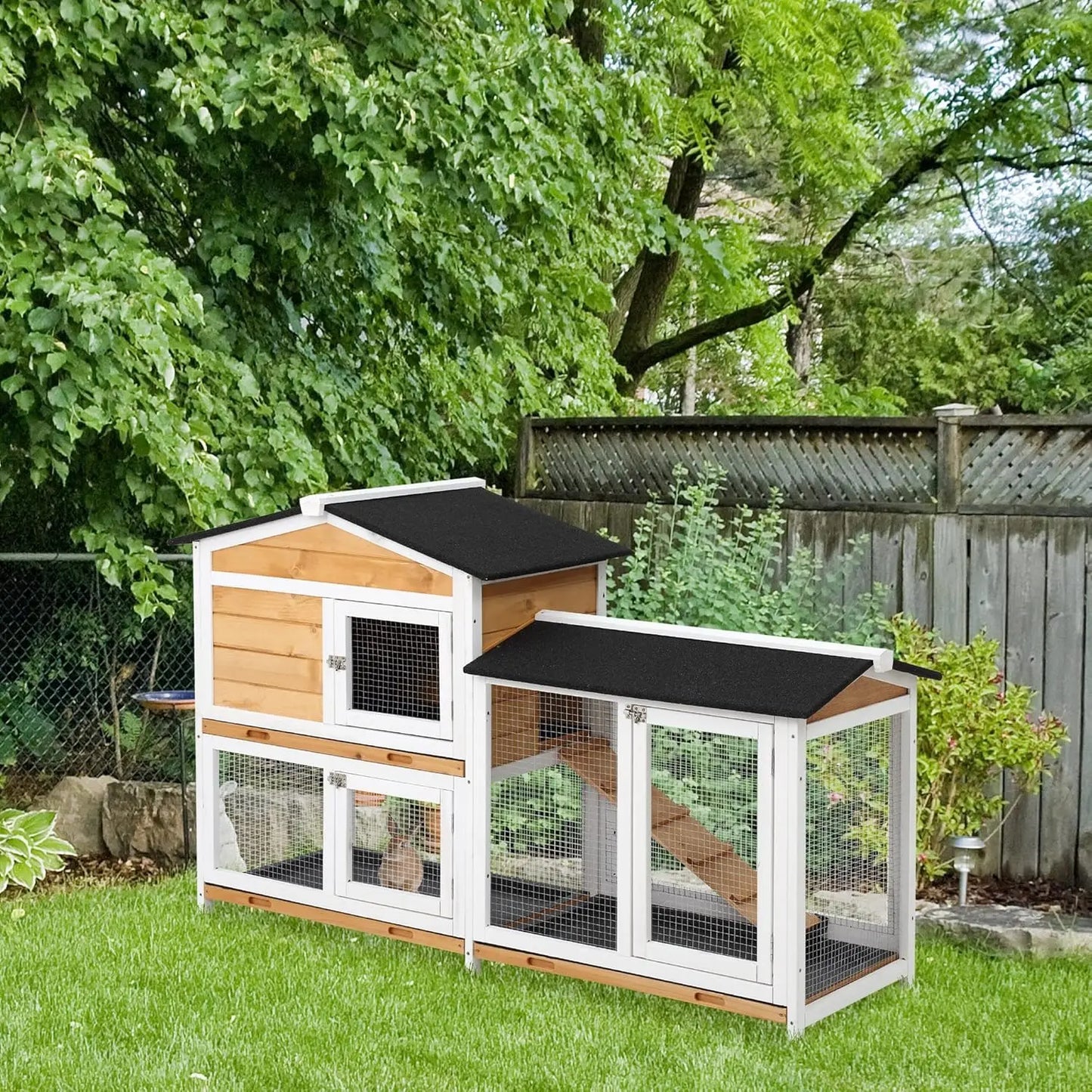 62" Rabbit Hutch