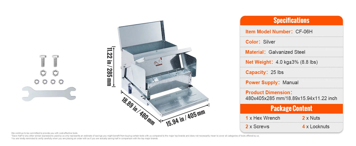 SucceBuy Automatic Chicken Feeder