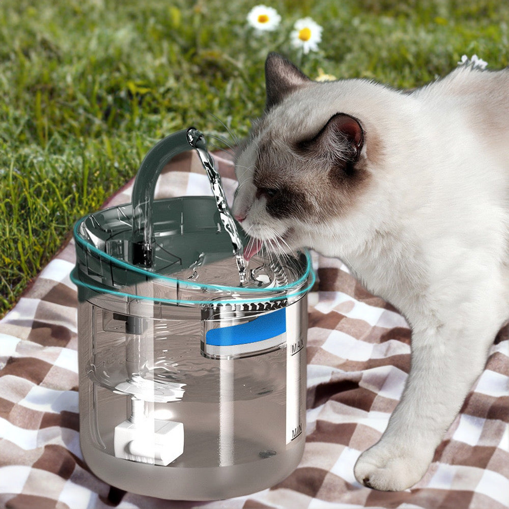 Smart Leak-Proof Pet Water Dispenser & Auto Feeder for Cats and Dogs