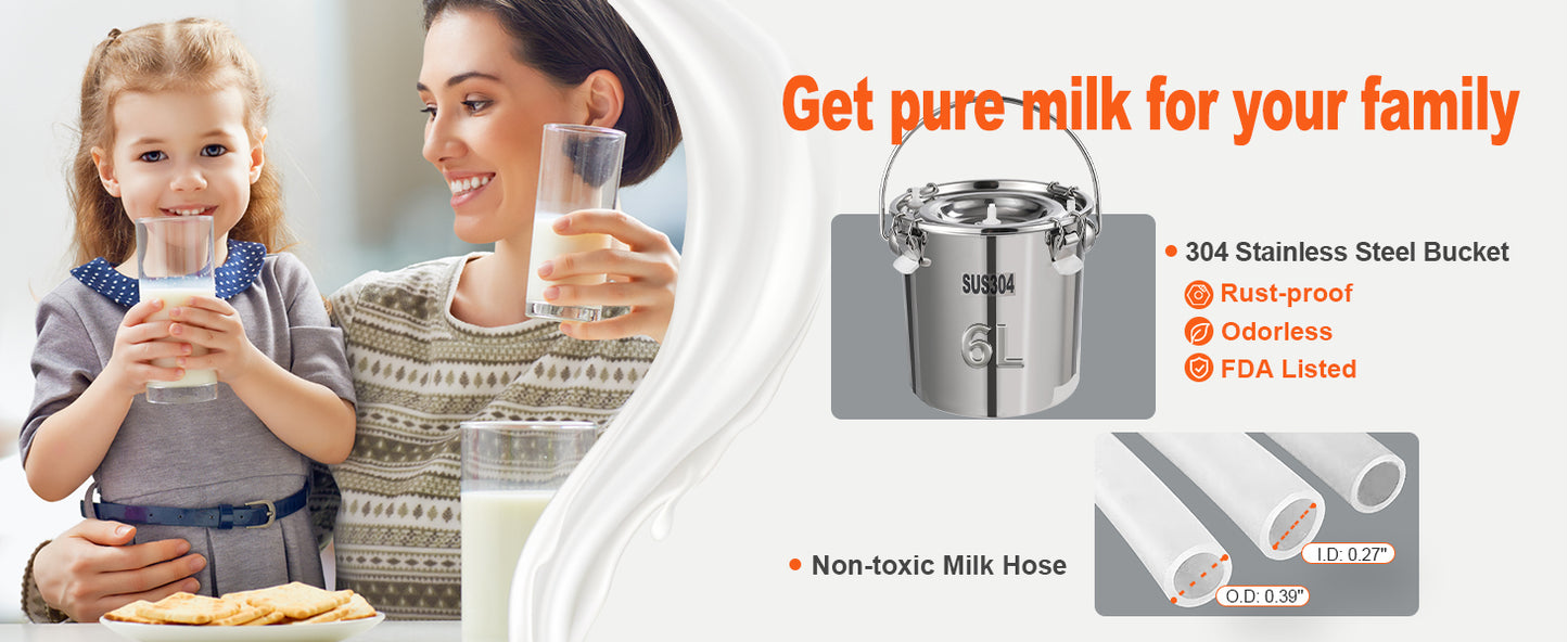 VEVOR Goat Milking Machine