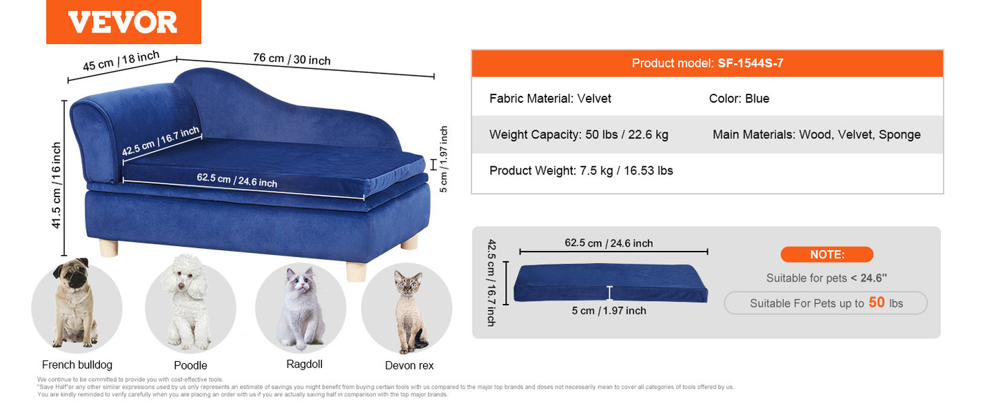 VEVOR Pet Sofa