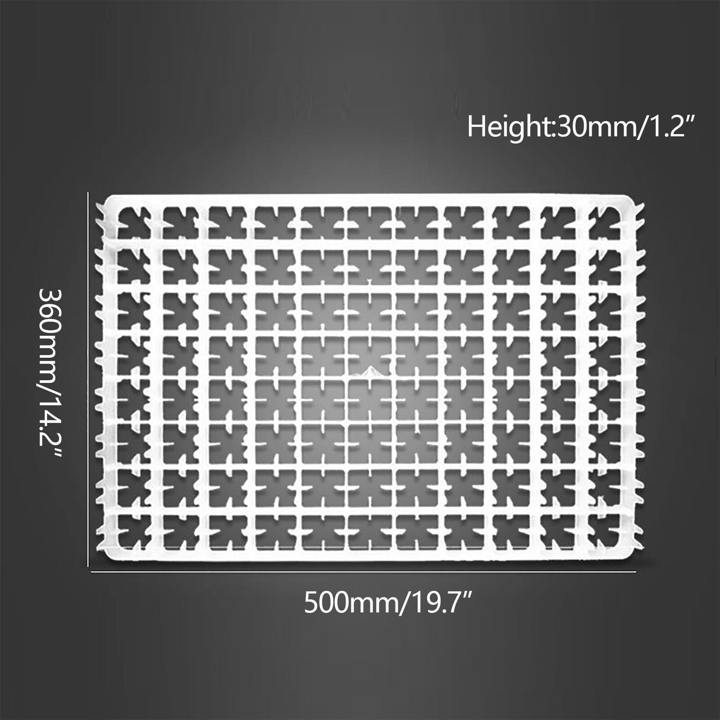 LOYALHEARTDY 5pcs 440 Quail Egg Turning Tray