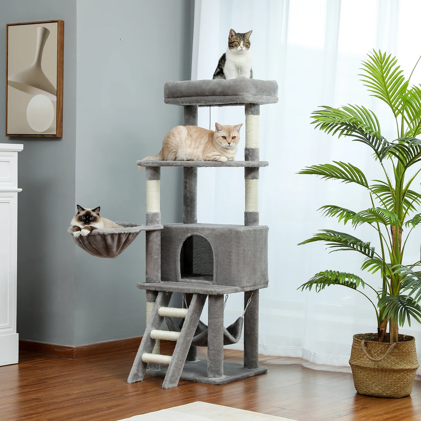 Pet Cat Tree House Condo