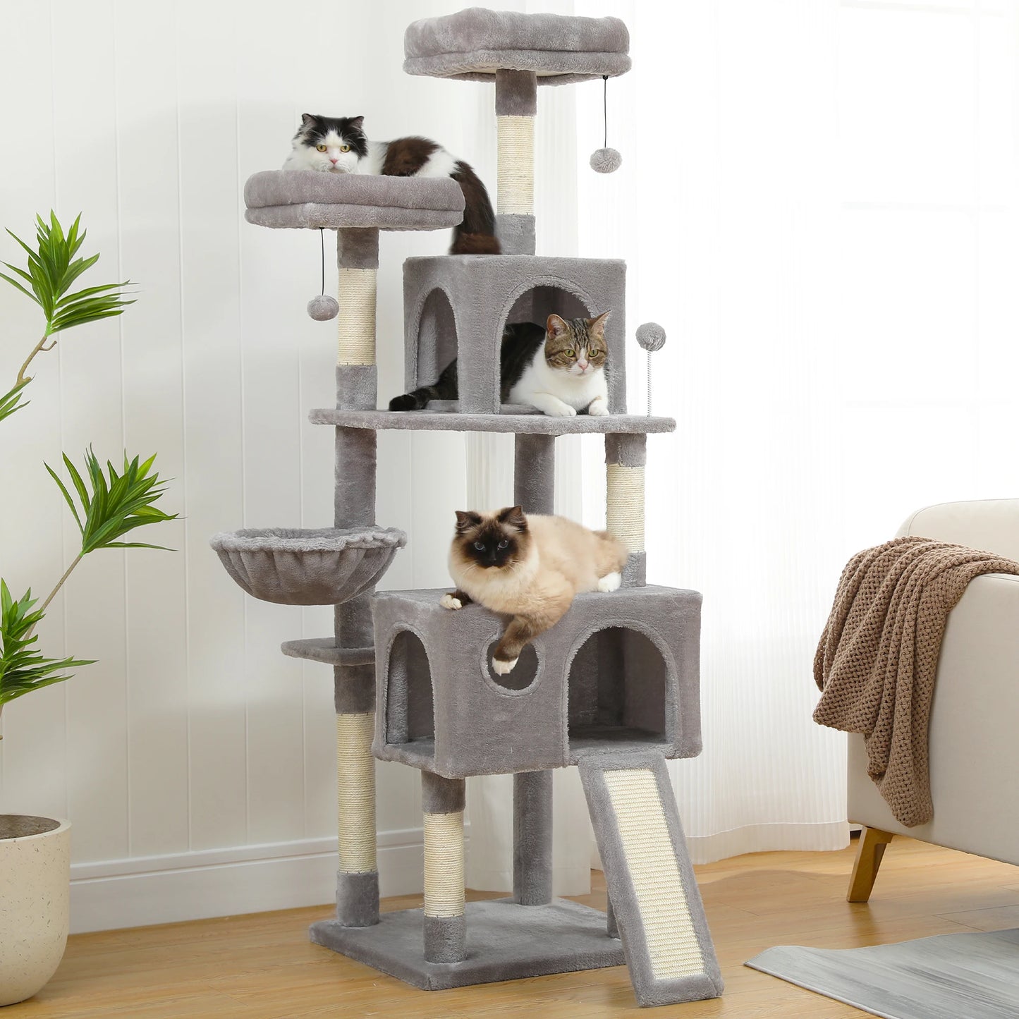 Pet Cat Tree House Condo