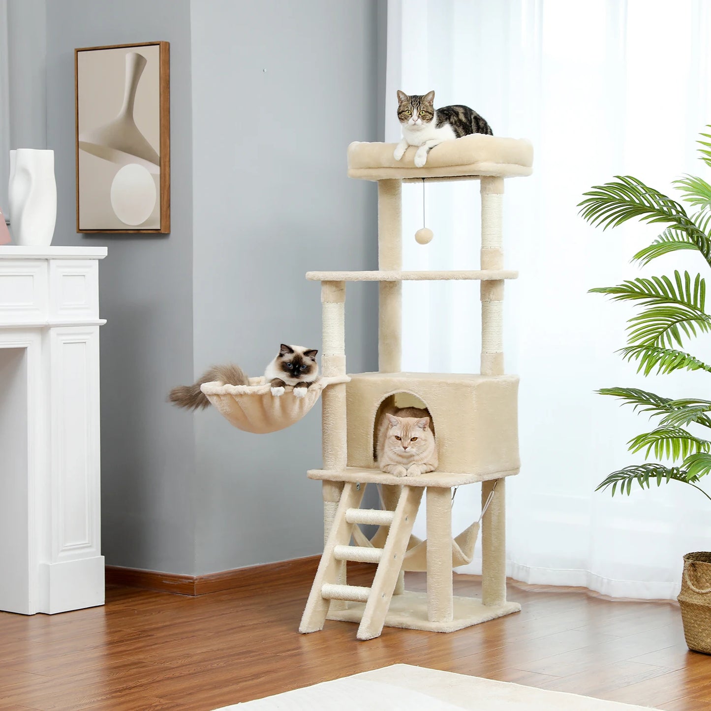 Pet Cat Tree House Condo