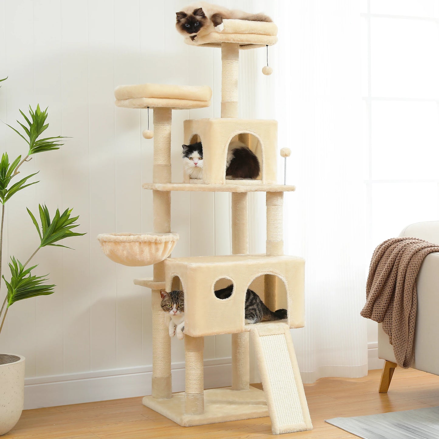 Pet Cat Tree House Condo