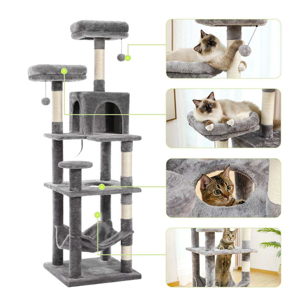 Pet Cat Tree House Condo