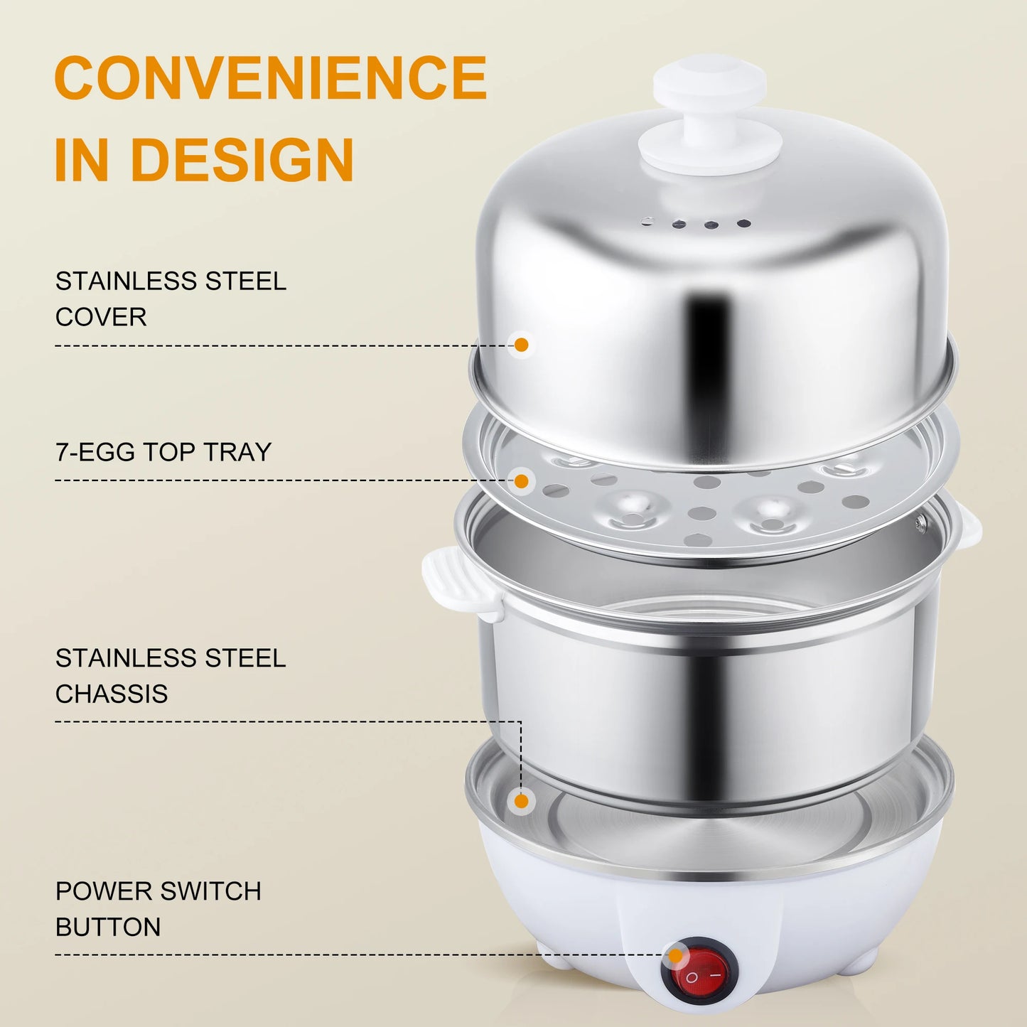 14 Egg Electric Egg Cooker
