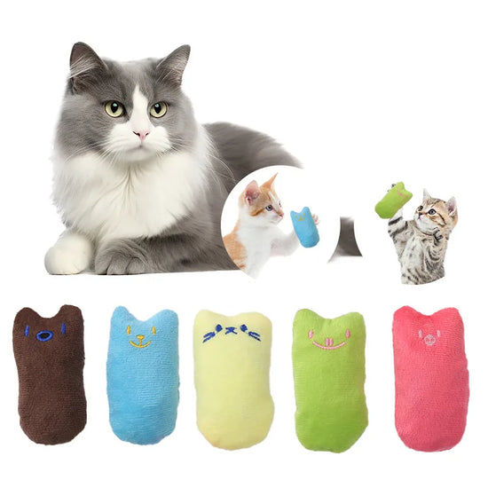 1 Pink/blue Chew Toy for Cats