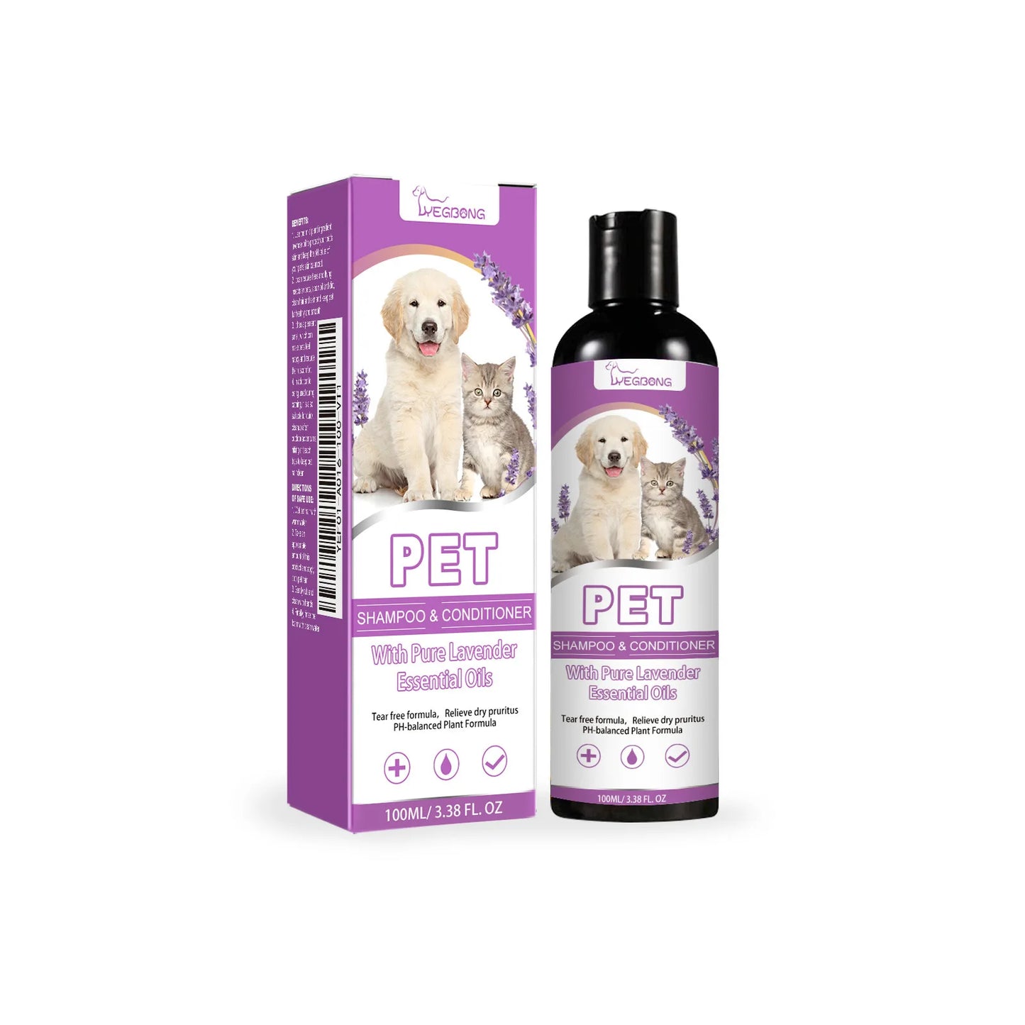 Yegbong 100ml Pet Shampoo Conditioner