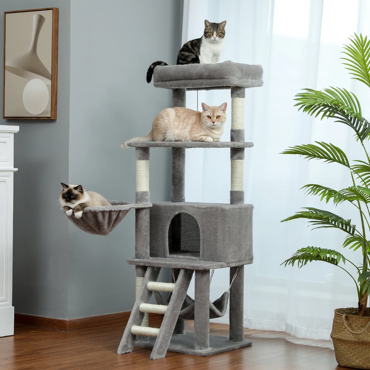 Pet Cat Tree House Condo