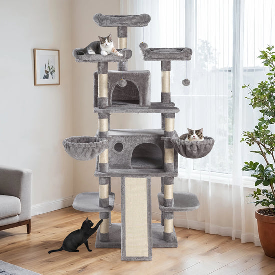 Multi-Level Cat Tree Tower for Large Cats
