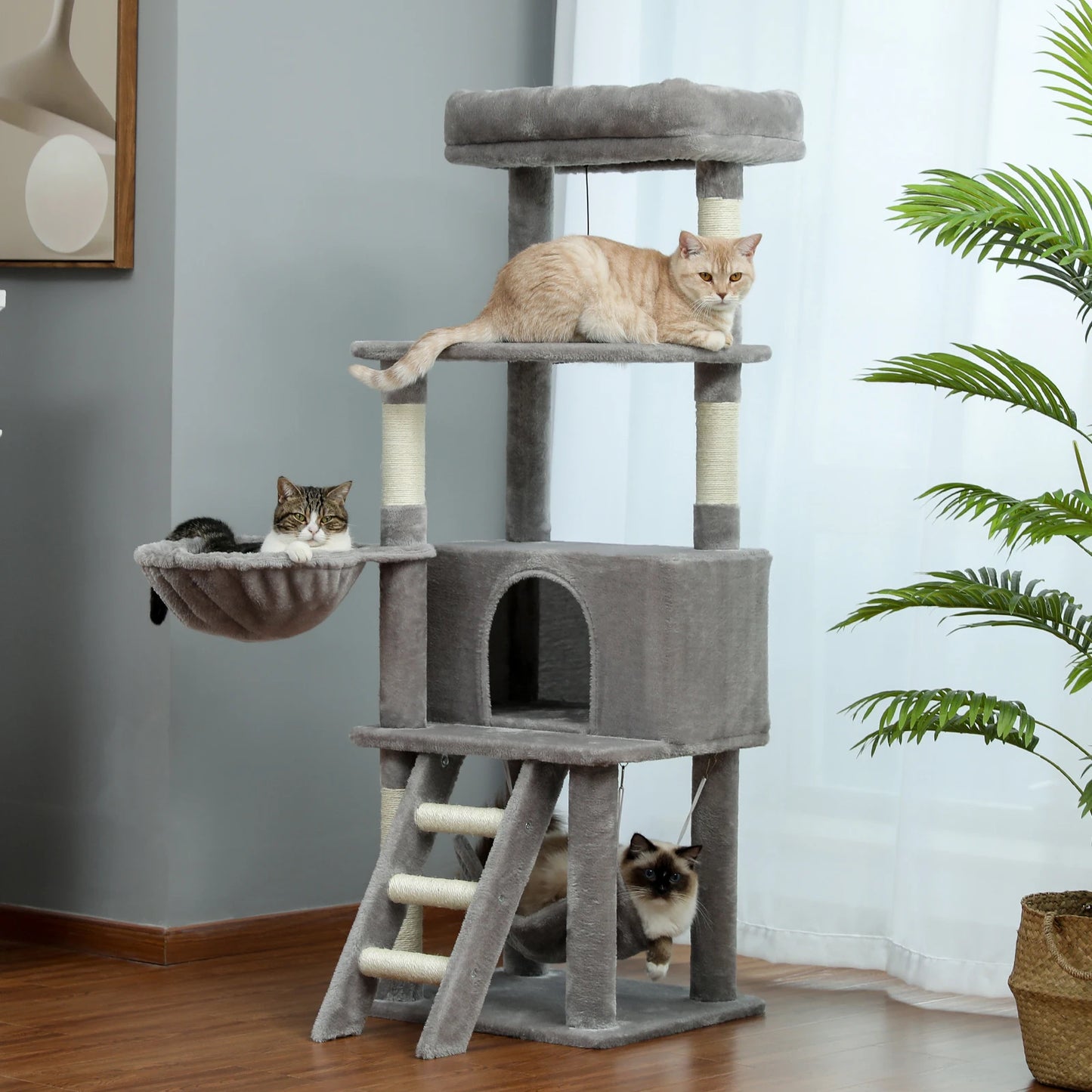 Pet Cat Tree House Condo