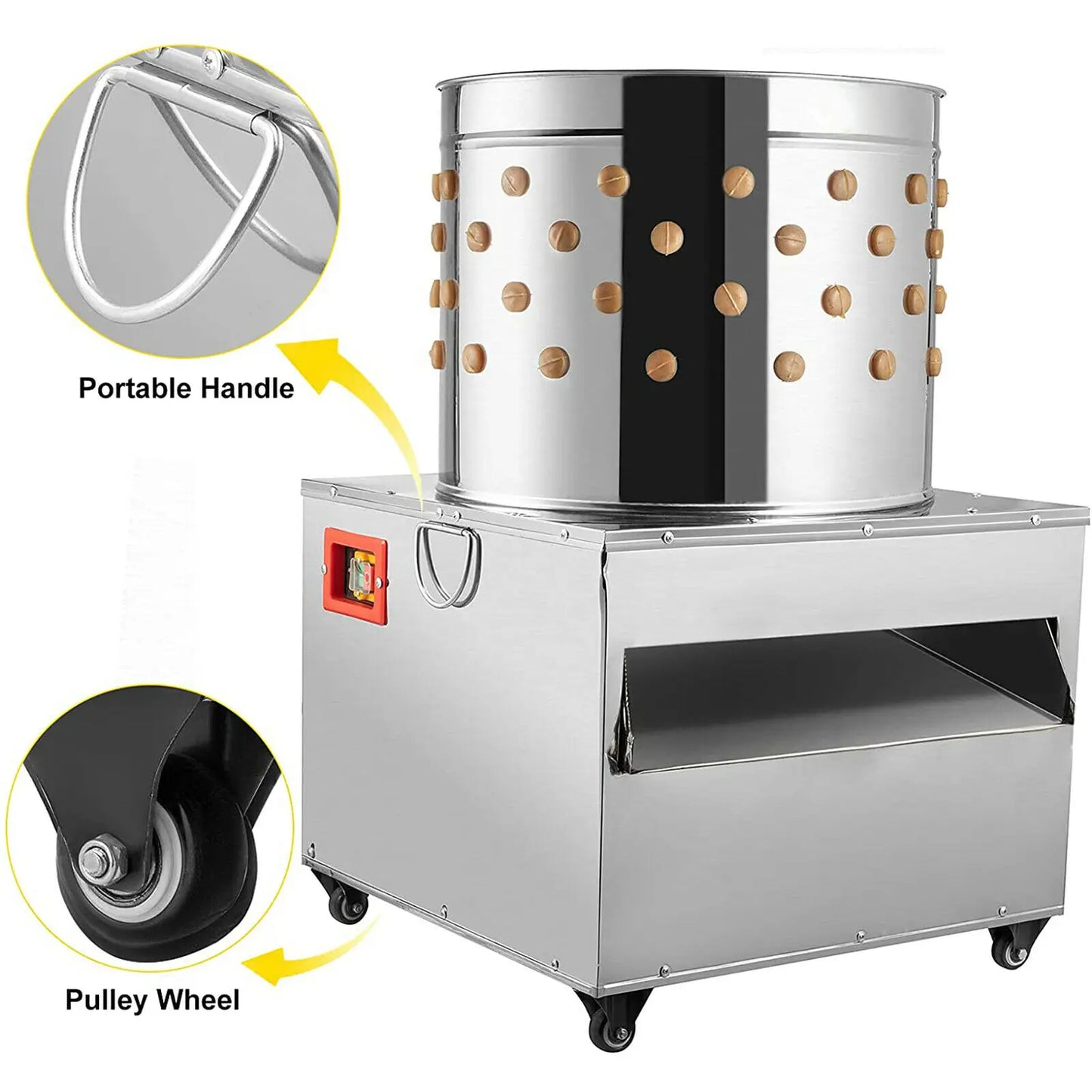 SucceBuy 1500W Electric Chicken Plucker