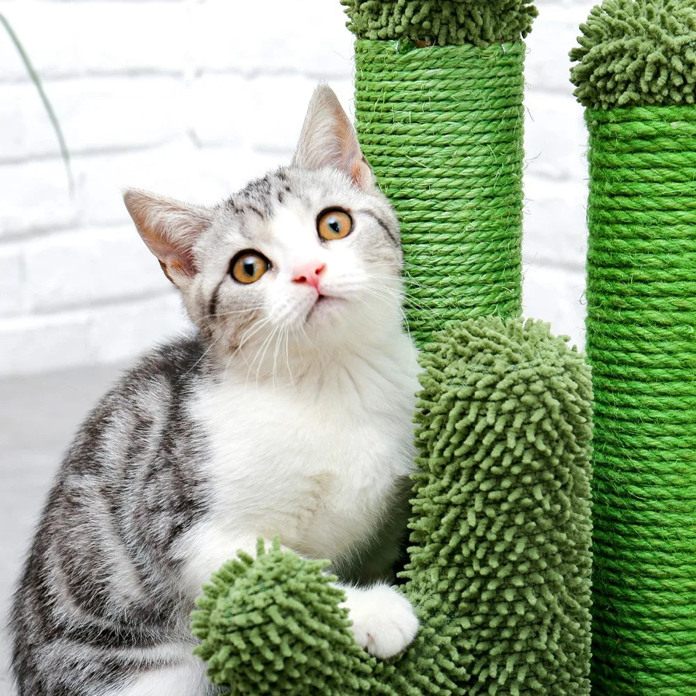 Cute Cactus Pet Cat Tree
