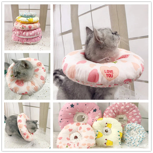 New Pet Cat Dogs Health Recovery Medical Cone E- Collar
