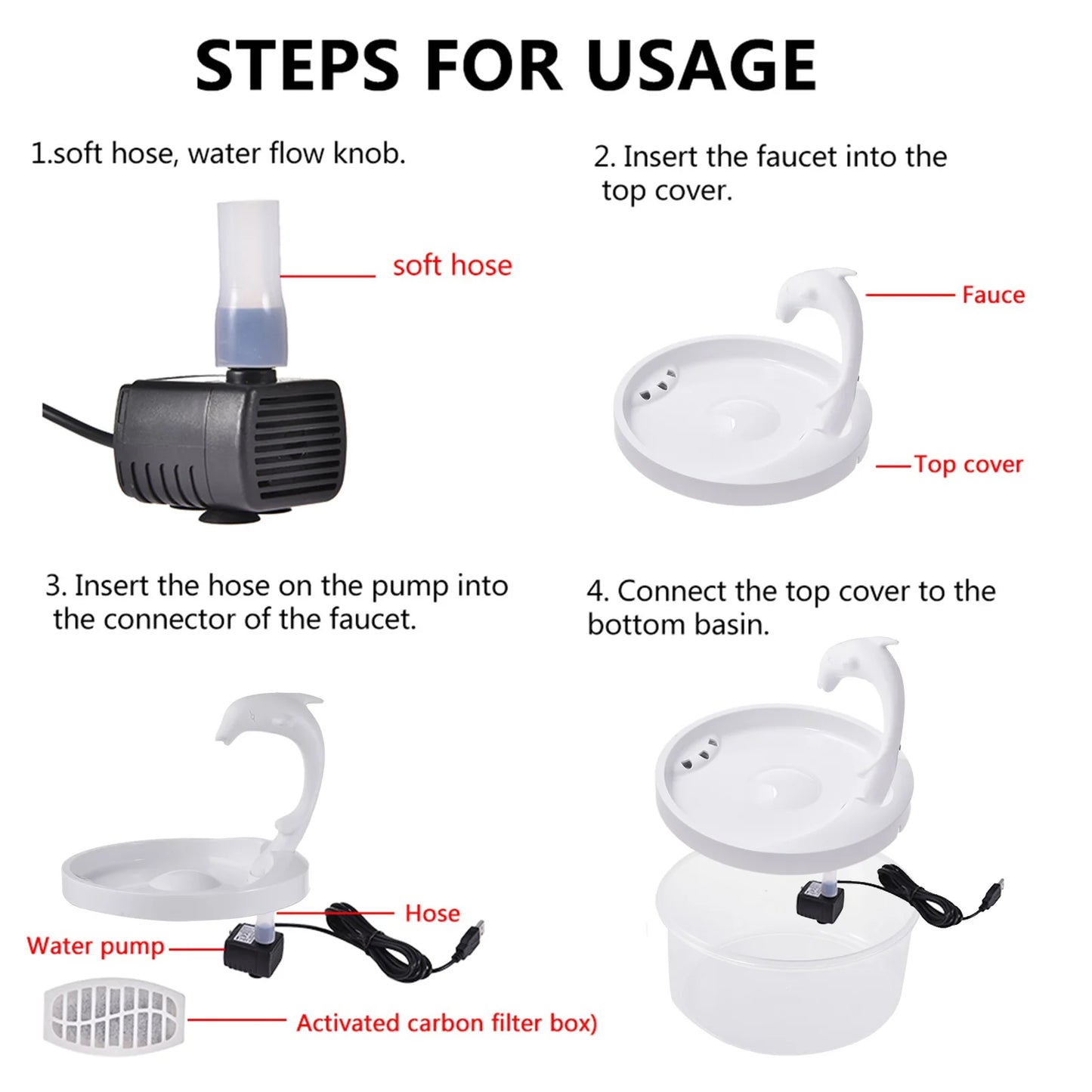 Pet Animal Water Dispenser