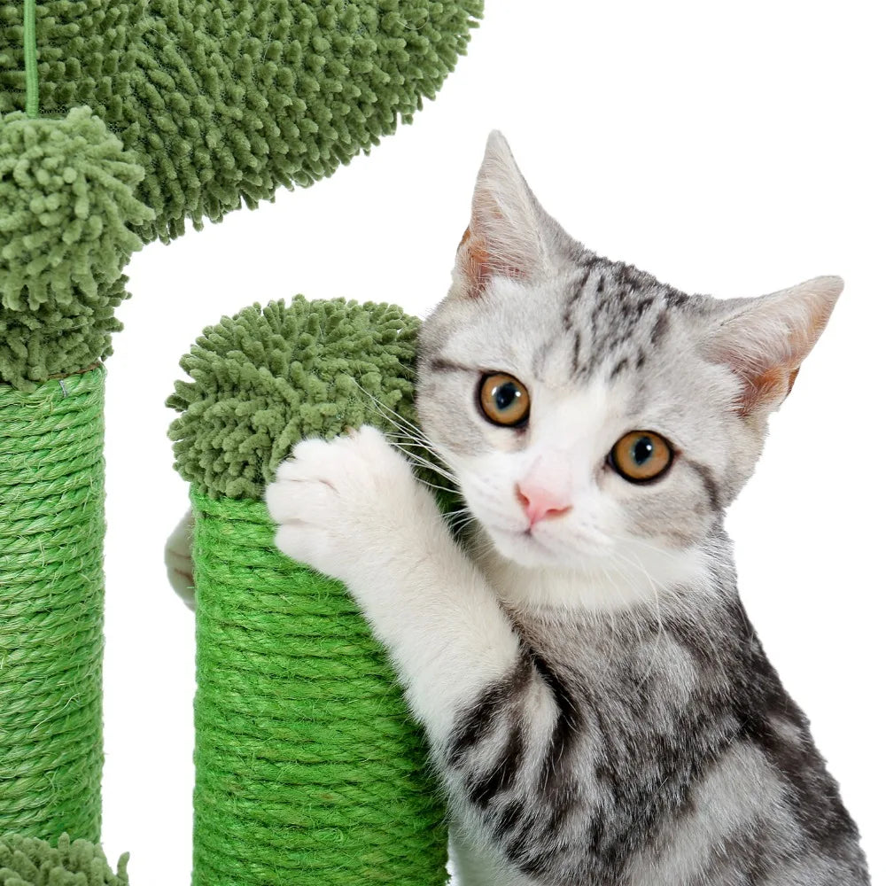 Cute Cactus Pet Cat Tree