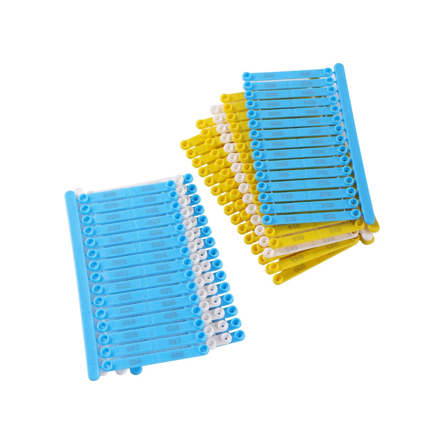 100Pcs/lot Chicken Wings Identification Ring