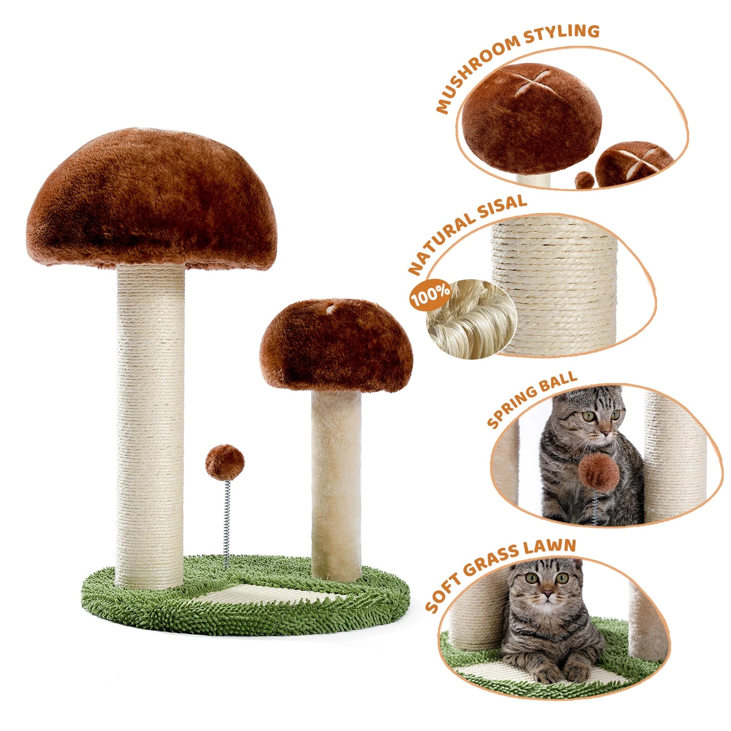 Cute Cactus Pet Cat Tree