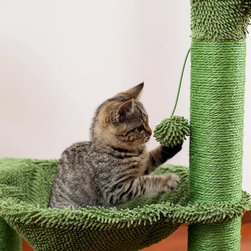 Cute Cactus Pet Cat Tree