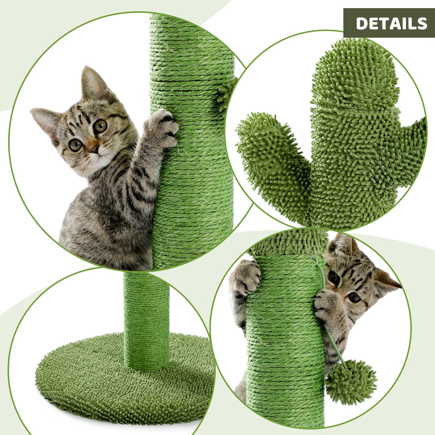 Cute Cactus Pet Cat Tree