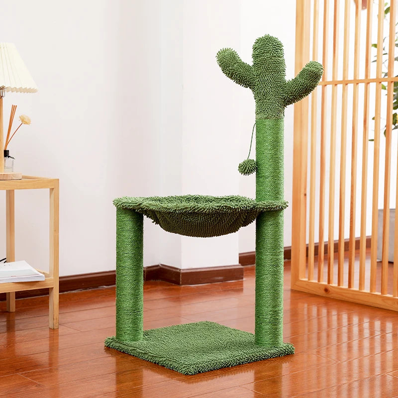 Cute Cactus Pet Cat Tree