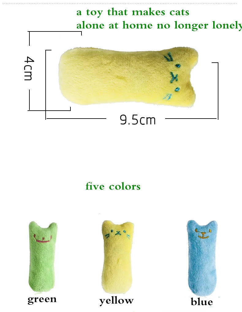 Teeth Grinding Catnip Toys