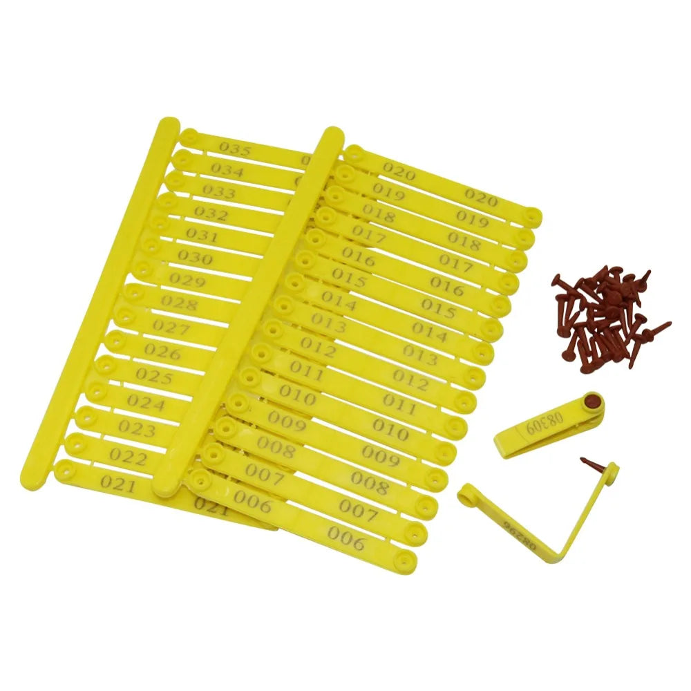 100Pcs/lot Chicken Wings Identification Ring