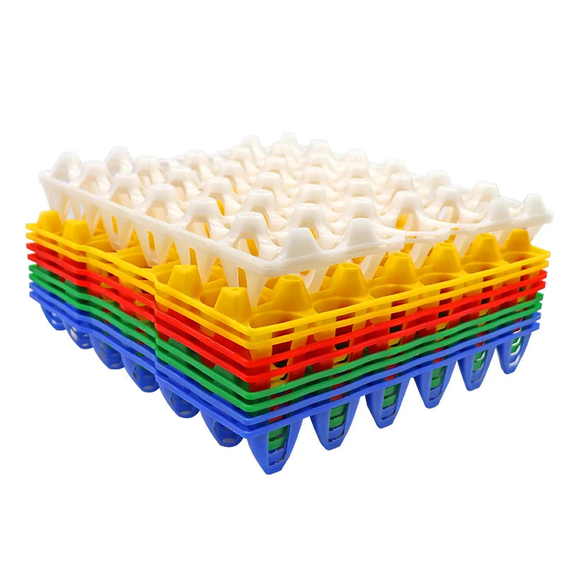 2Pcs Plastic Egg Tray