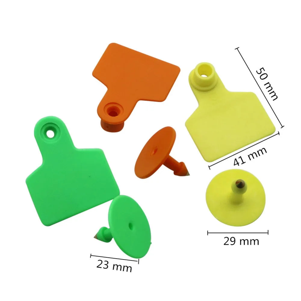 100 Sets Animal Ear Tags