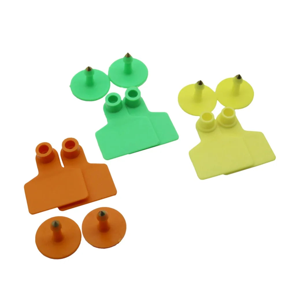 100 Sets Animal Ear Tags