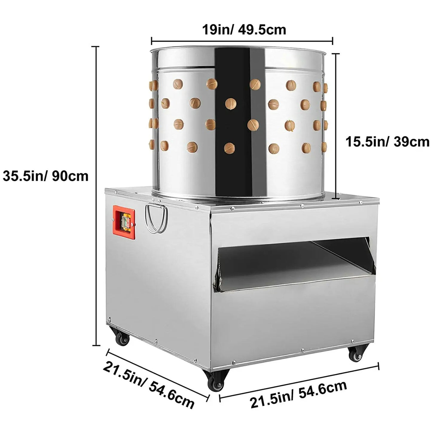 SucceBuy 1500W Electric Chicken Plucker