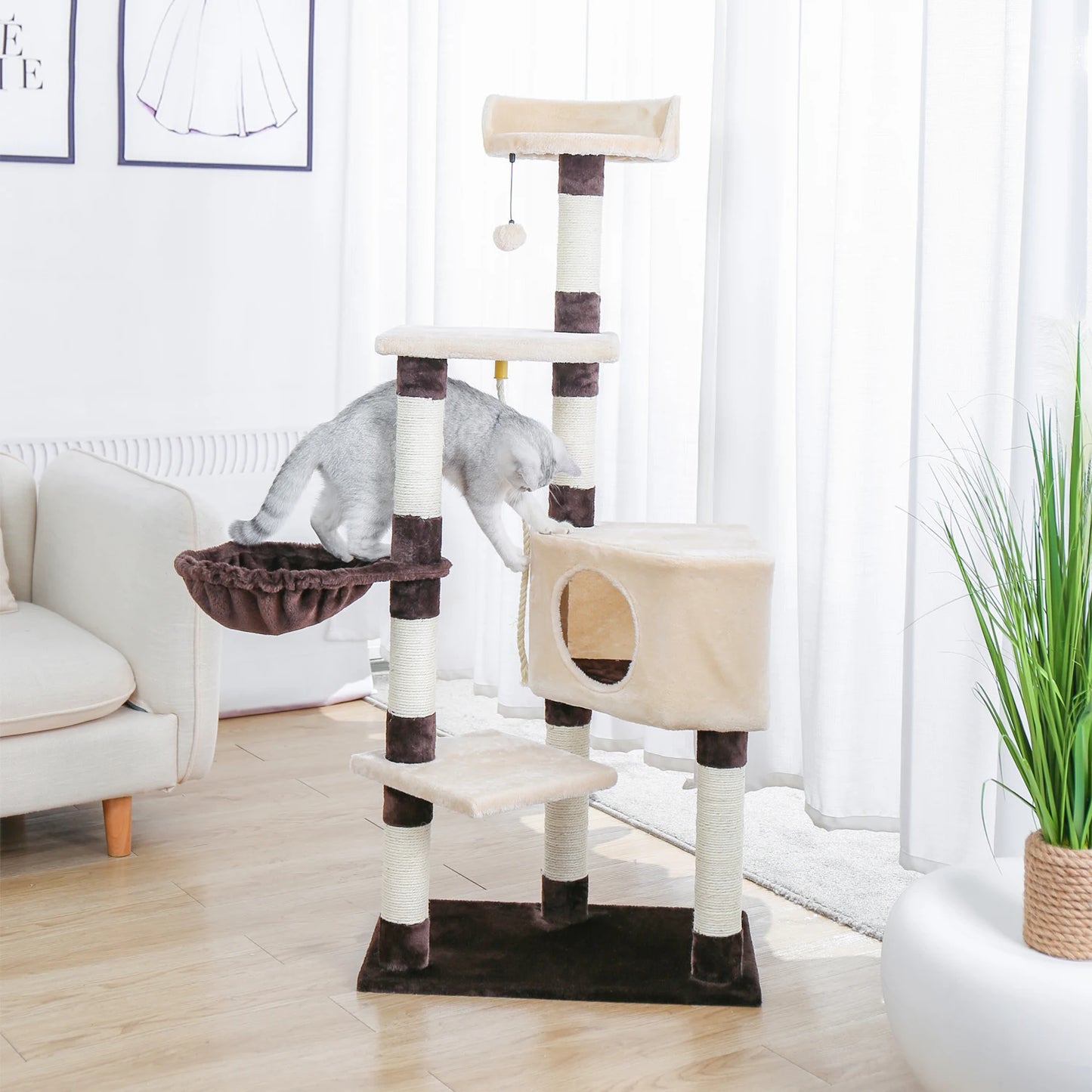 Pet Cat Tree Tower