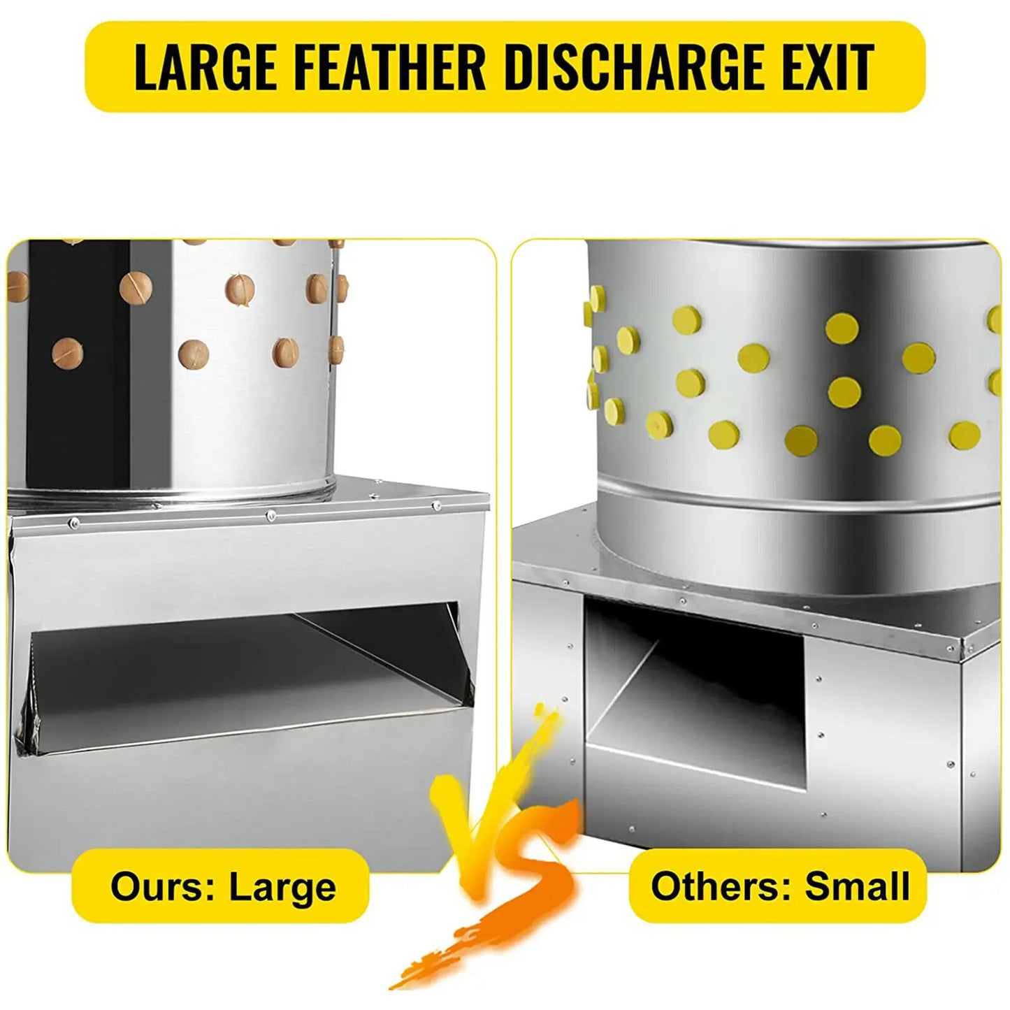 SucceBuy 1500W Electric Chicken Plucker