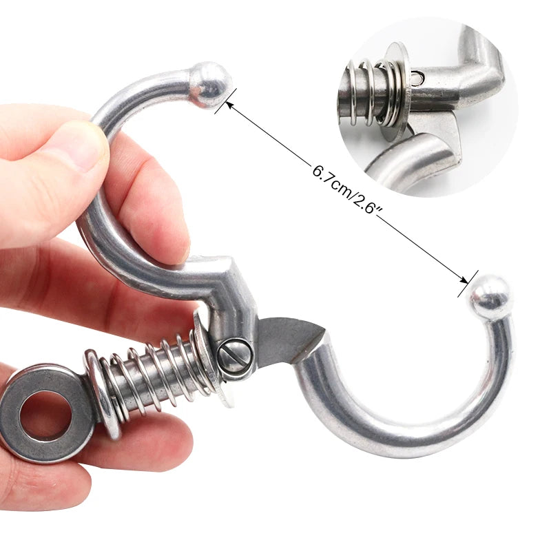 Stainless Steel Automatic Cow Spring Nose Pliers